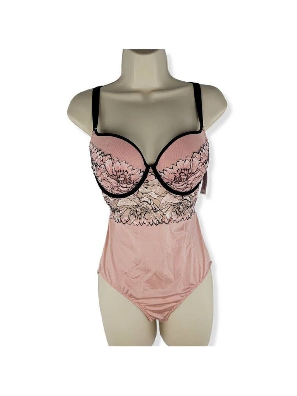 Auden Pink Lace Teddy Medium - Picture 1 of 4